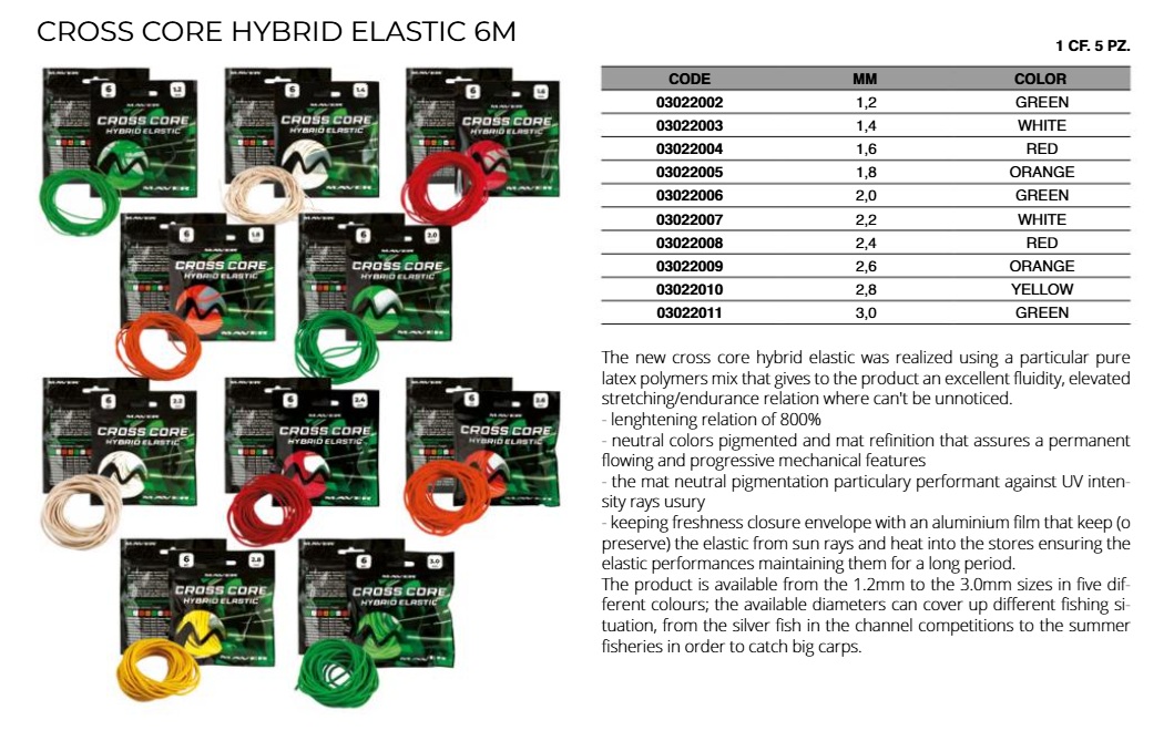 Maver Core Hybrid Elastic 6M